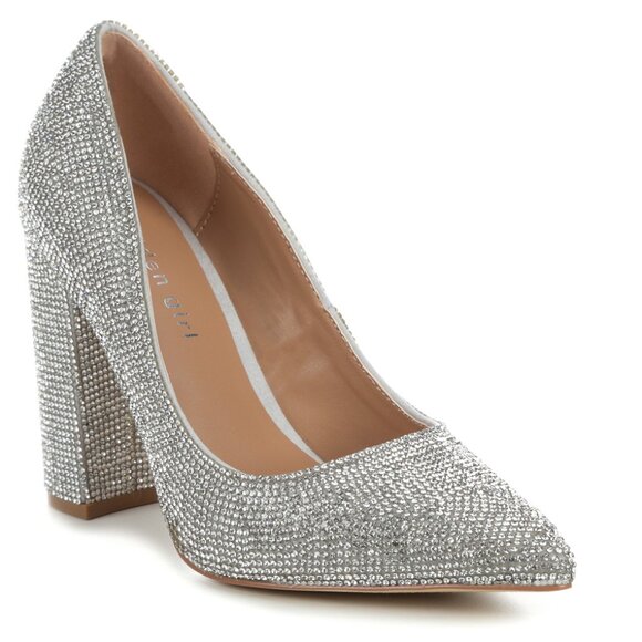 Madden Girl Womens Symbol-r Pumps - Picture 1 of 9